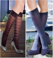 Medias Kneehighs Ziale y Tafetan